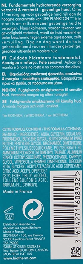 Biotherm Life Plankton Sensitive Emulsion