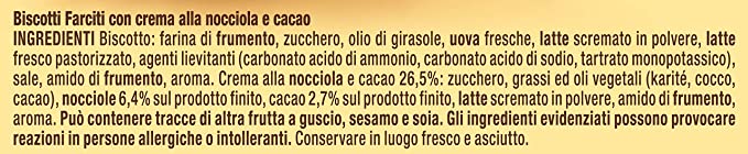 Mulino Bianco Baiocchi in Tube (168 Grams)