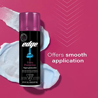 Edge Extra Protection Shaving Gel, 198g