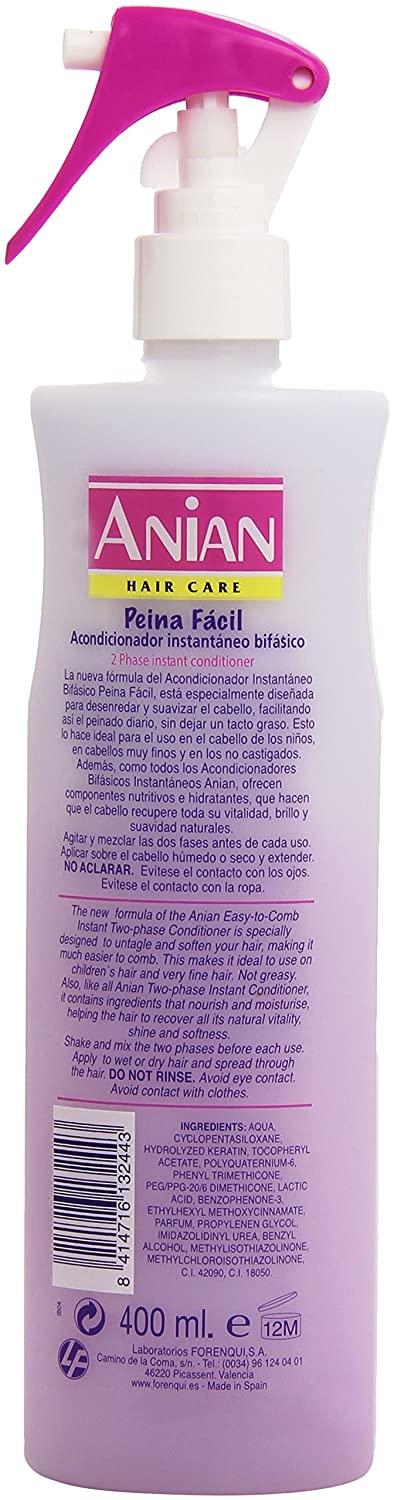 ANIAN Bifásico Acondicionador Sin Tirones Niños Conditioner