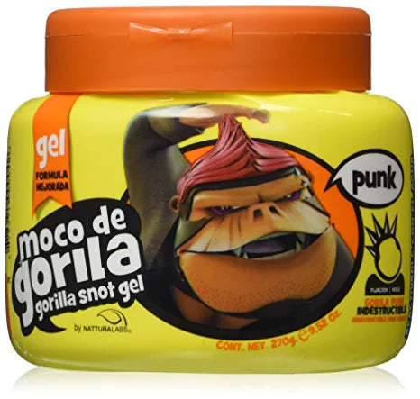 Moco de Gorila Punk Hair Gel | Indestructible Hair Styling Gel for Extreme Long-lasting Hold 9.52 Ounces Squizz Bottle