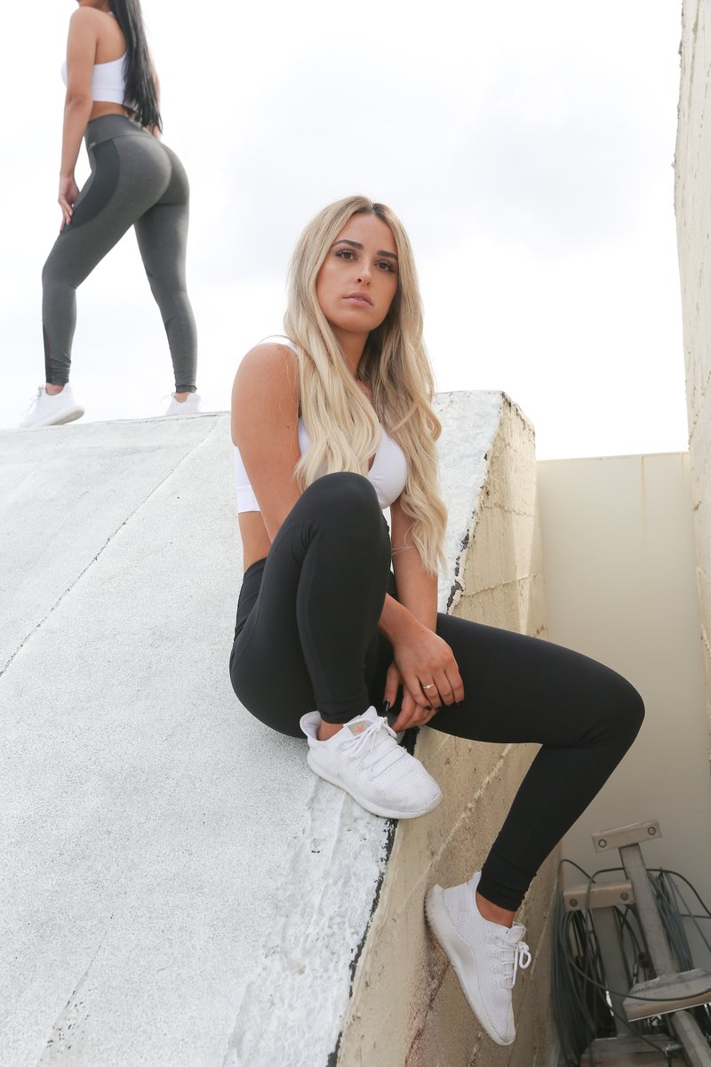 Puissante High-Waisted Full-Length Black Leggings - Savoy Active