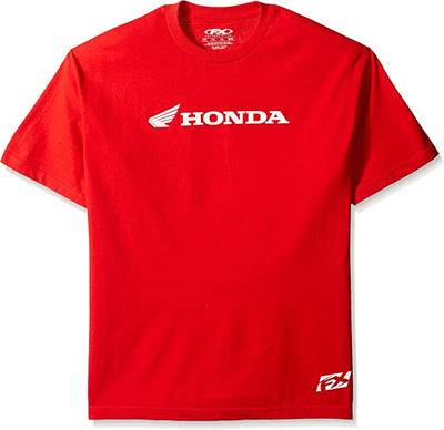 Factory Effex 'Honda' Horizontal T-Shirt - Red