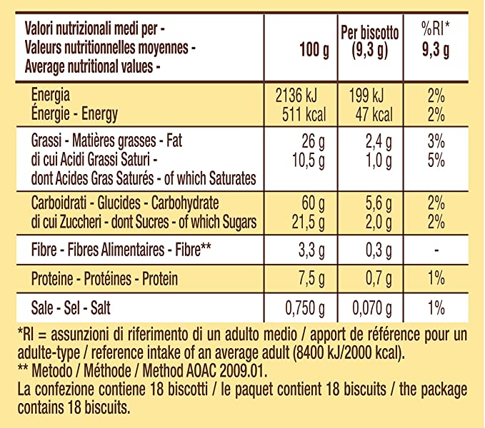 Mulino Bianco Baiocchi in Tube (168 Grams)