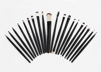 Zaina Makeup Brush Set - Black