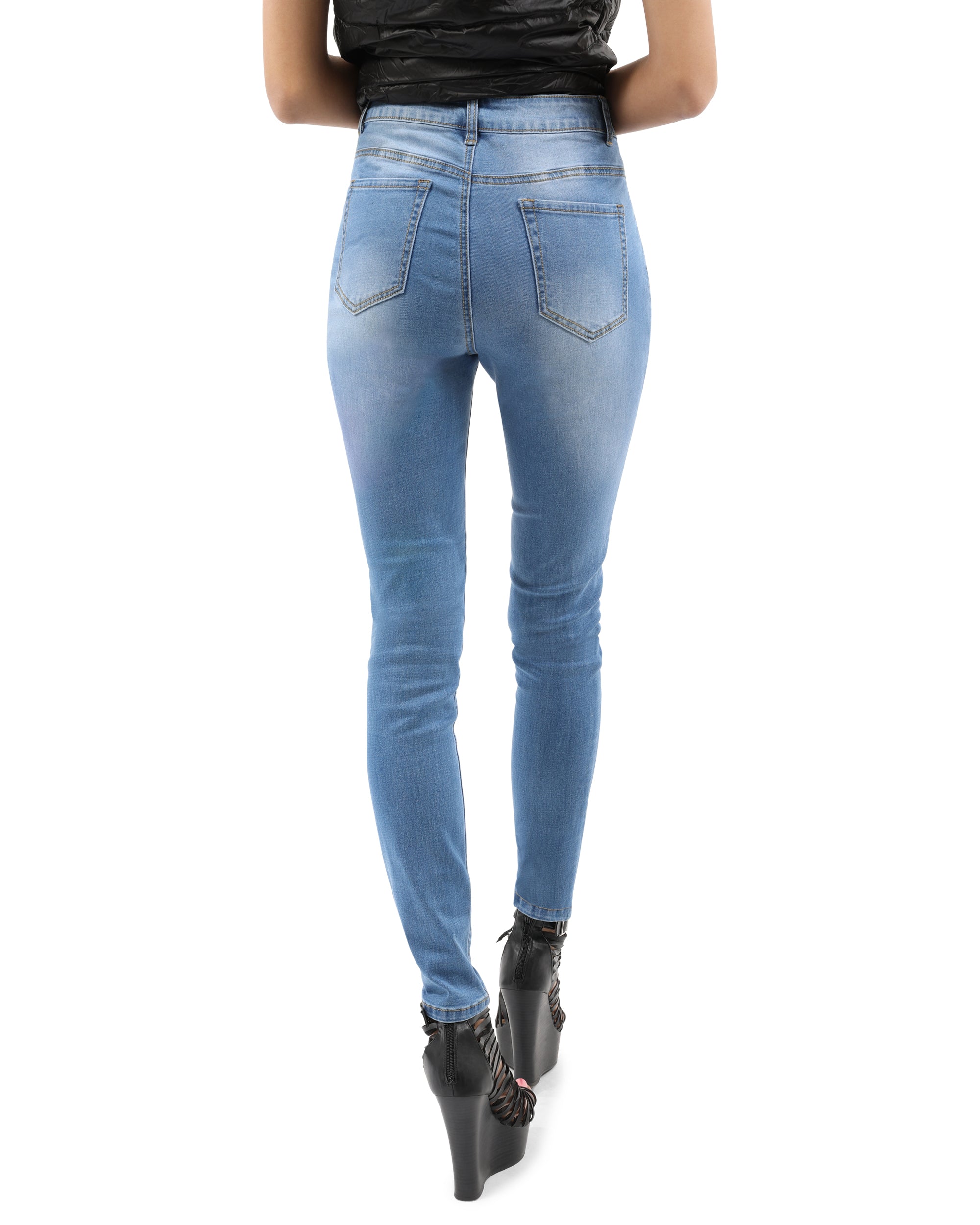 Burnley Skinny Jeans - Light Blue