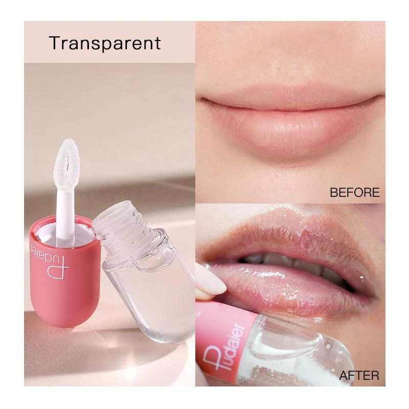 PUDAIER® Lip Gloss - Color 02# Transparent