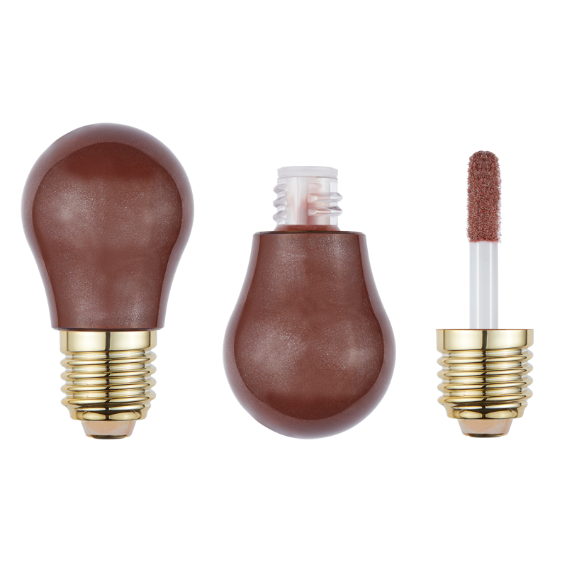 PUDAIER® LIGHTBULB LIP GLOSS - Color CHOCOLATE