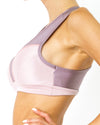 Copacabana Flex-Fit Racerback Sports Bra - Amethyst - Savoy Active