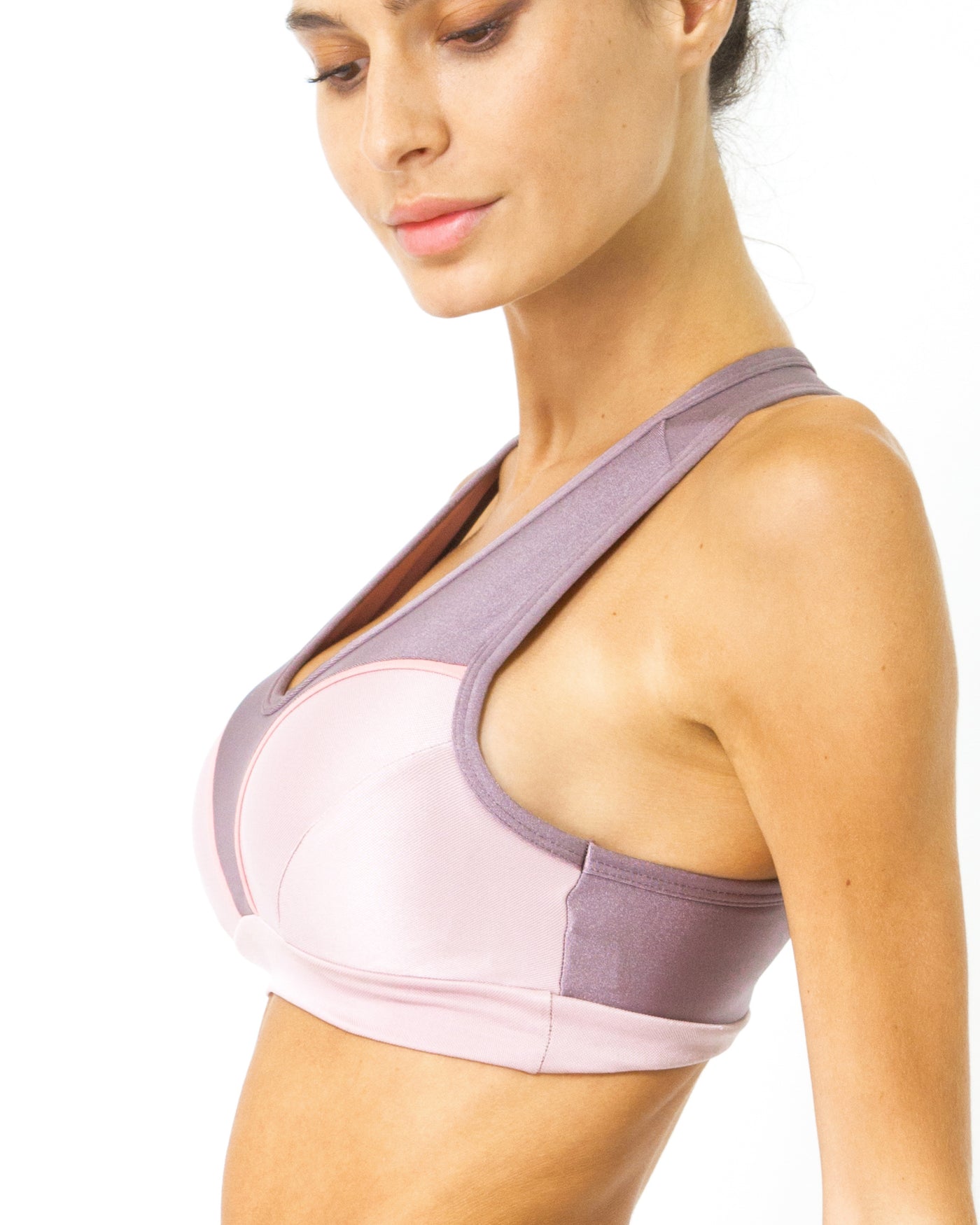 Copacabana Flex-Fit Racerback Sports Bra - Amethyst