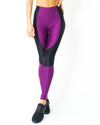 High Waist Contrast Yoga Workout Legging - Savoy Active