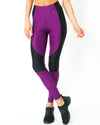 High Waist Contrast Yoga Workout Legging - Savoy Active