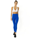 High Waisted Yoga Leggings - Sky Blue - Savoy Active