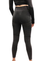 Decata Seamless Leggings - Black & Brown