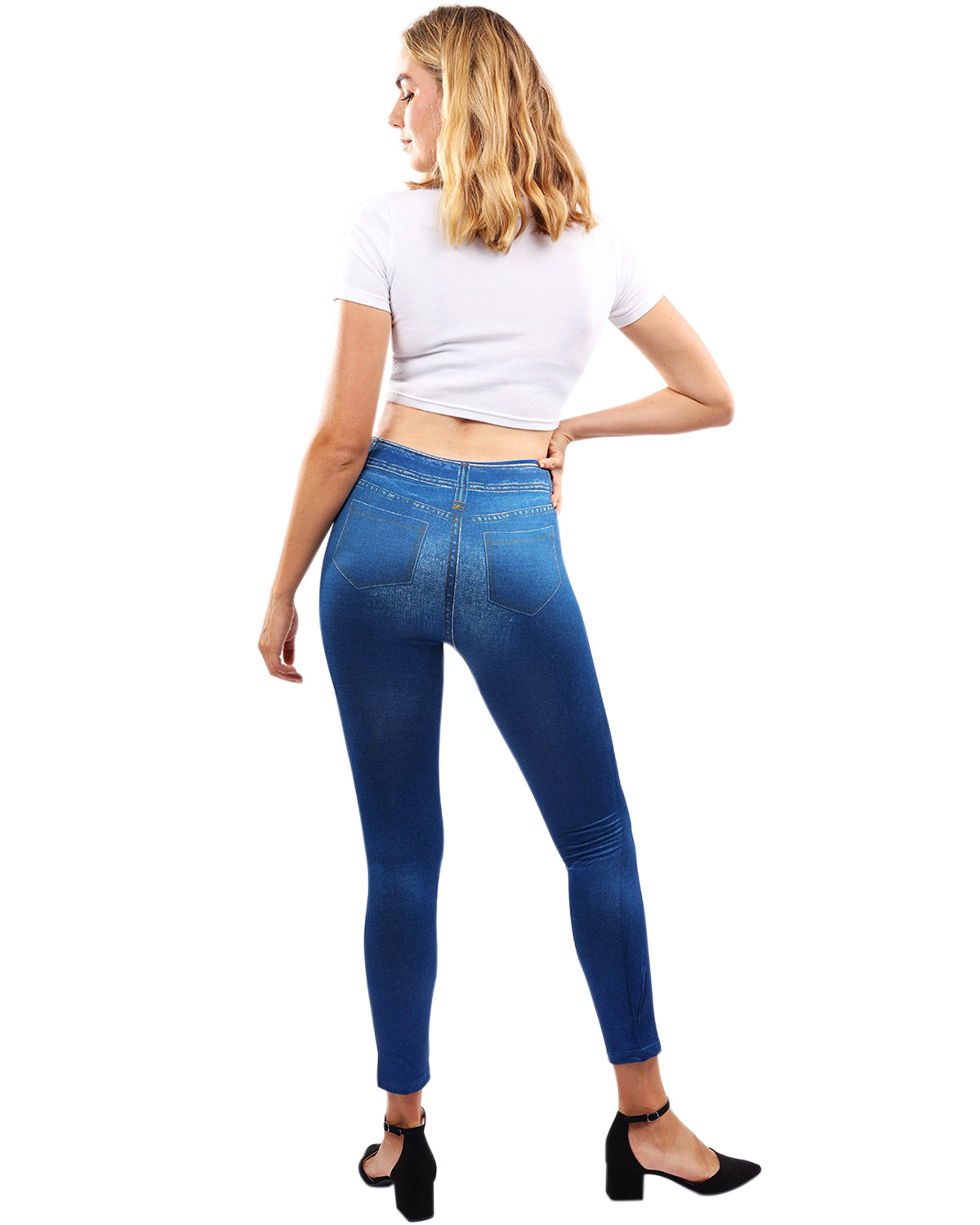 Doheny Bodycon Jegging / Legging - Blue