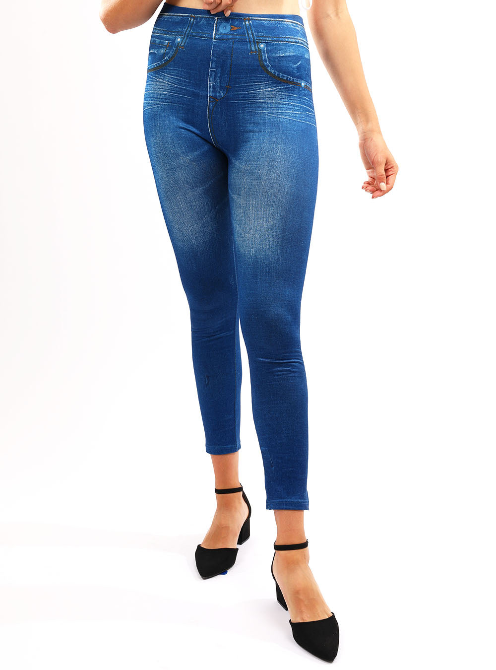 Doheny Bodycon Jegging / Legging - Blue