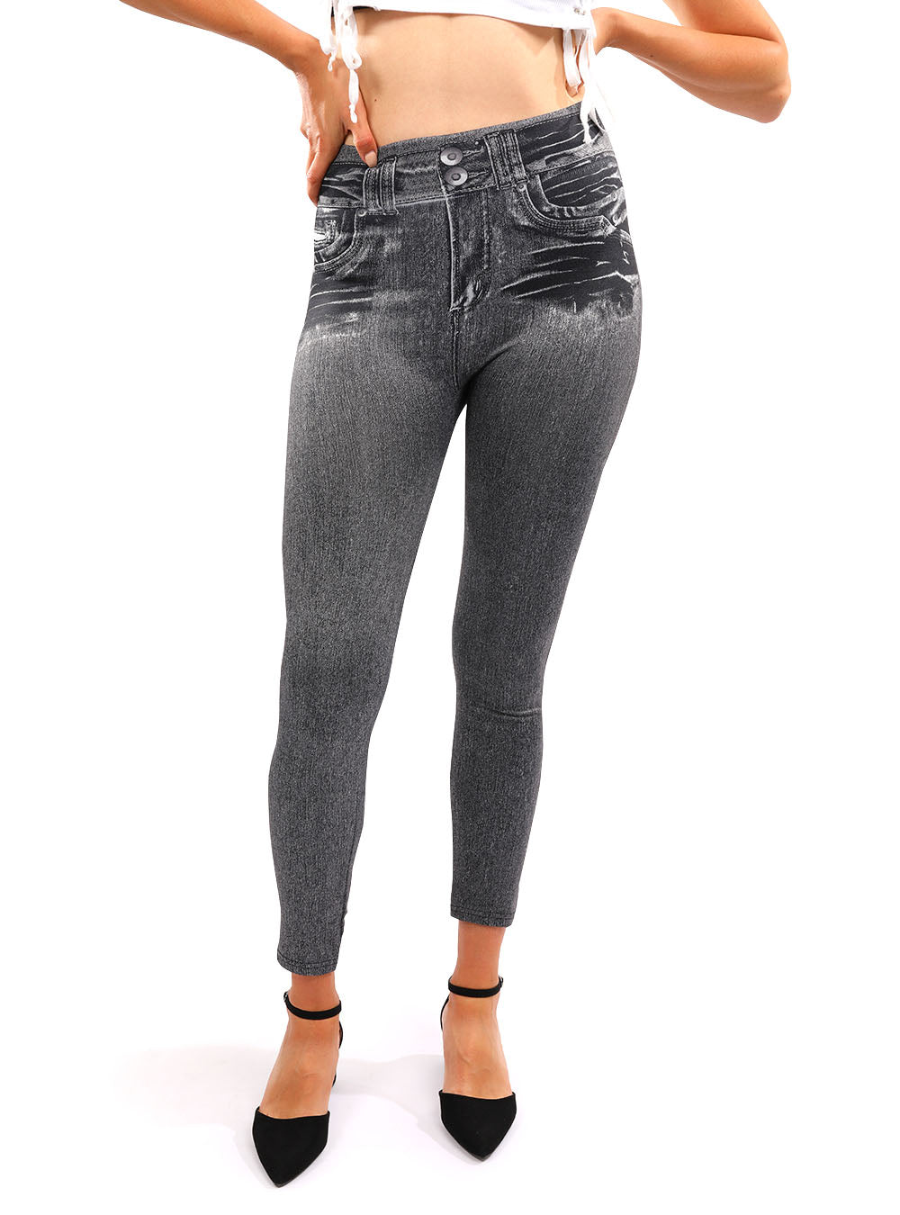 Doheny Bodycon Jegging / Legging - Grey