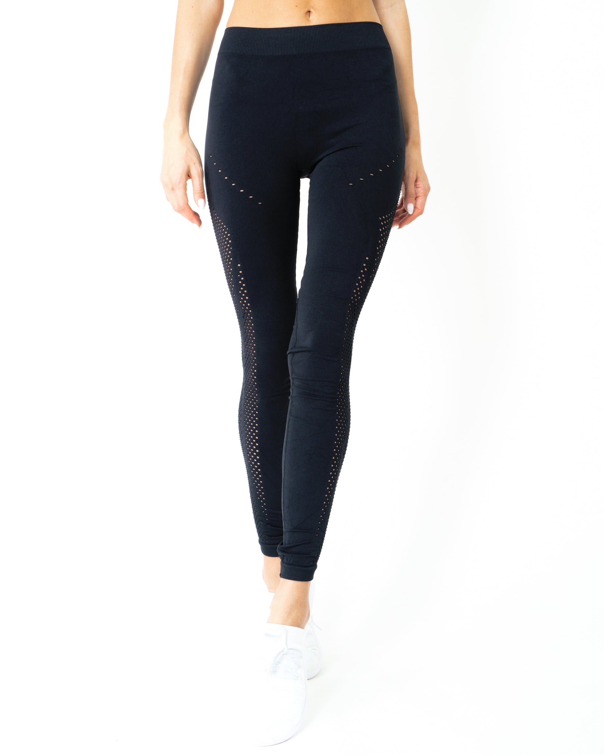 Milano Seamless Legging - Black - Savoy Active
