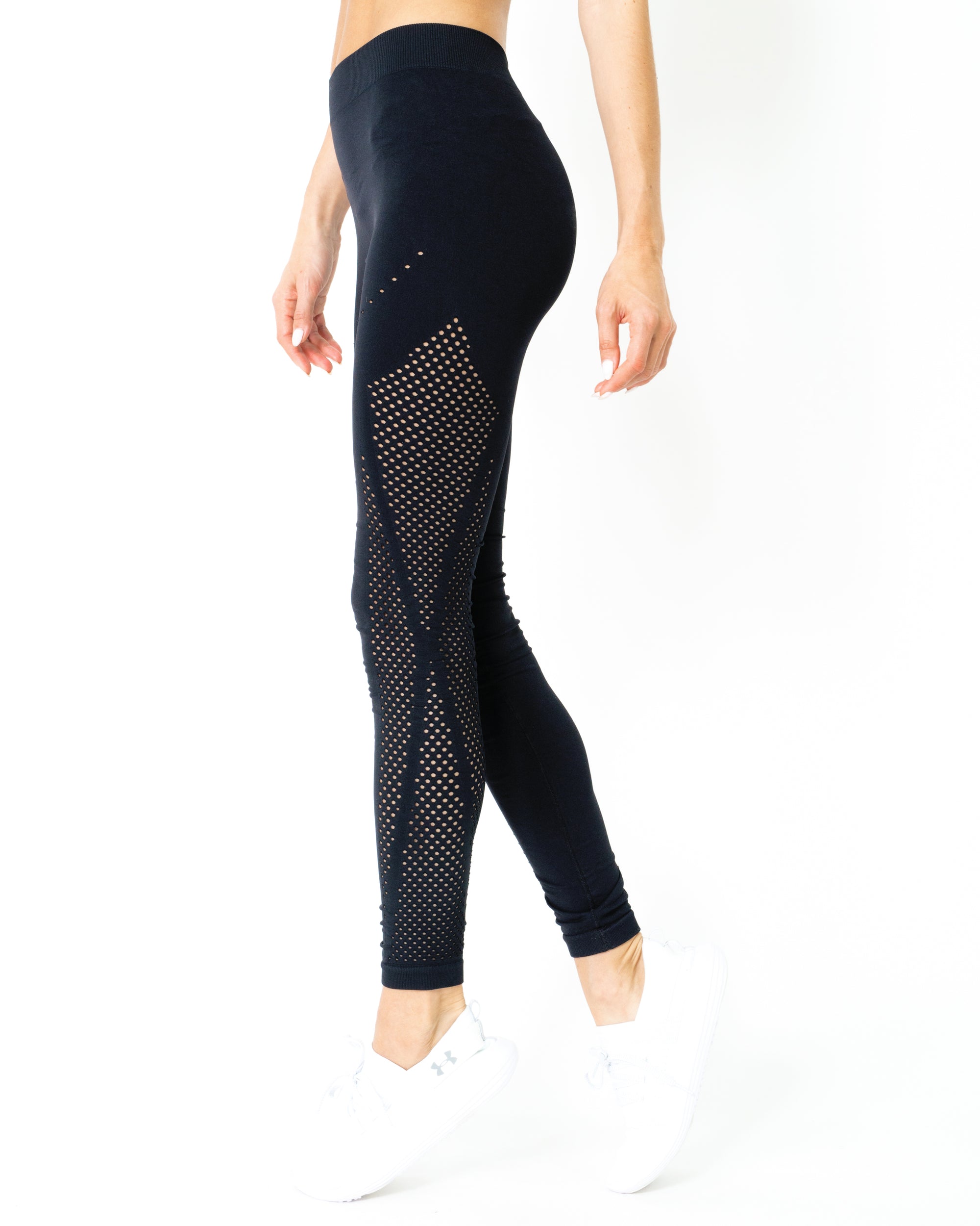 Milano Seamless Legging - Black - Savoy Active