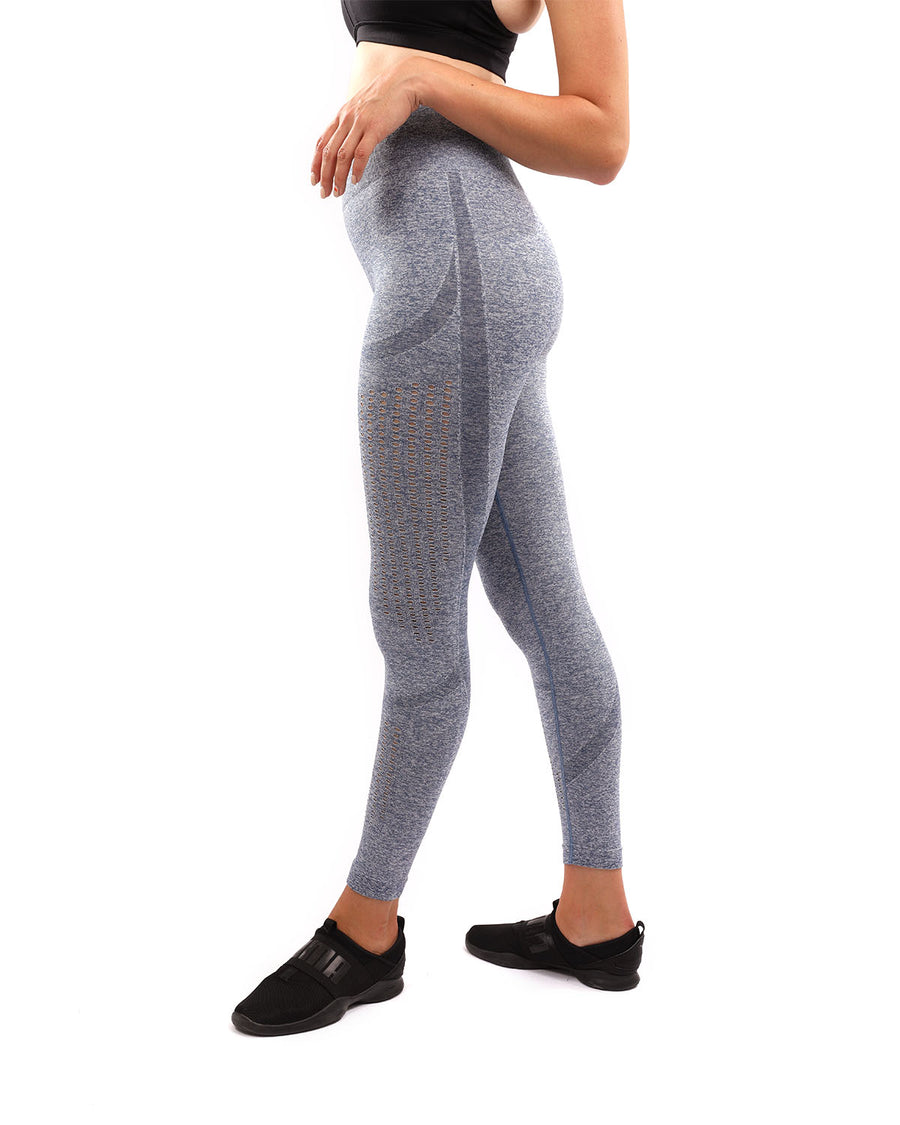 Emmery Seamless Legging - Blue