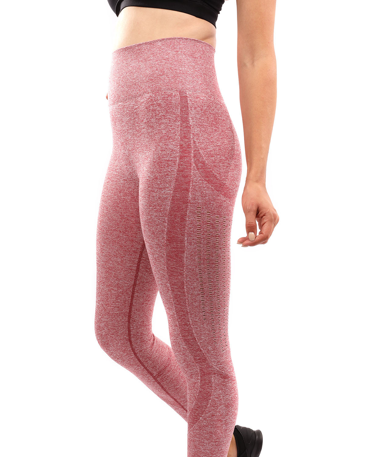 Emmery Seamless Legging - Red