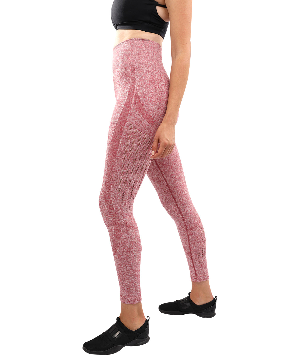 Emmery Seamless Legging - Red
