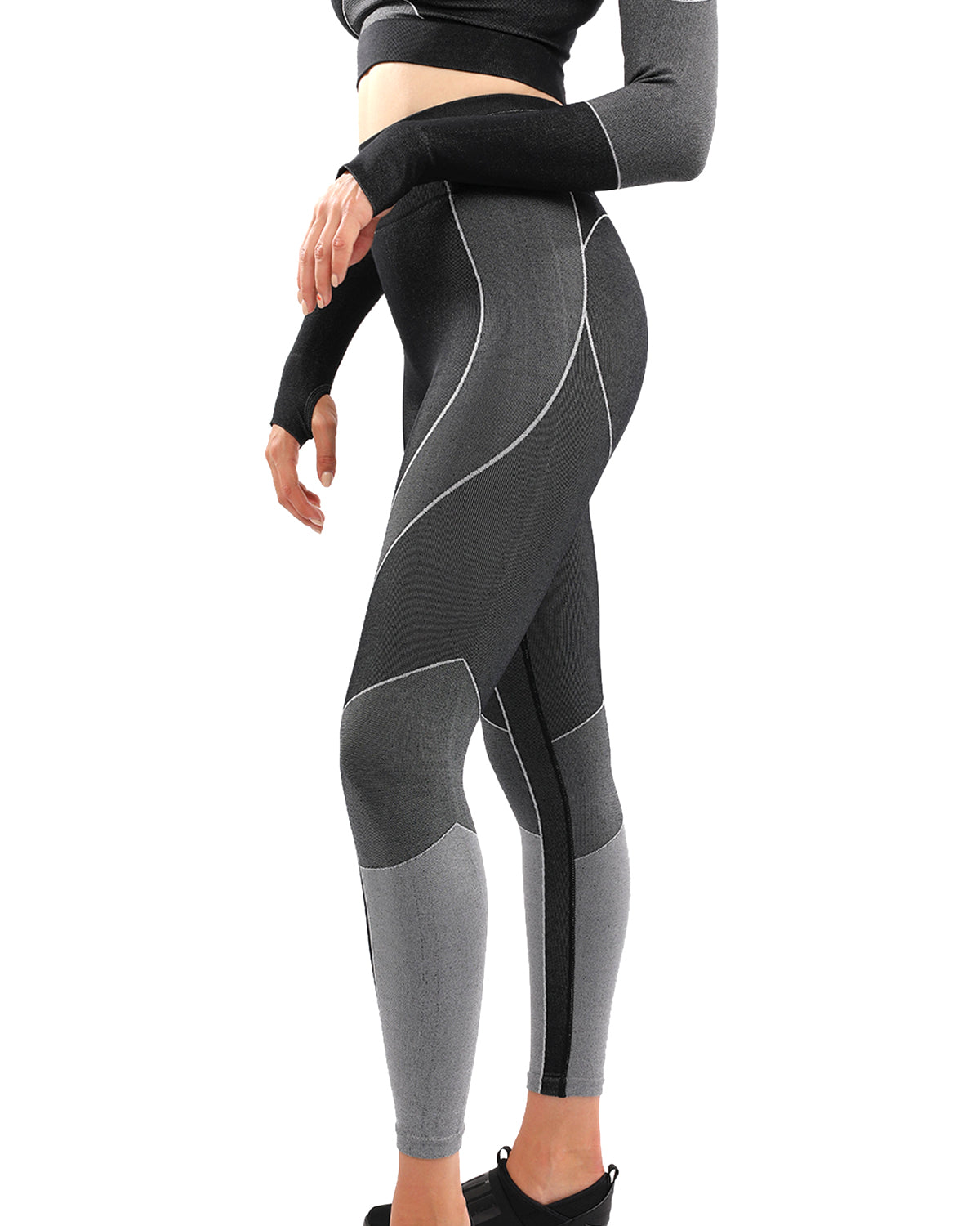 Escolta Seamless Legging - Black