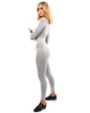 Fratessa Seamless Leggings & Sports Top Set - Grey