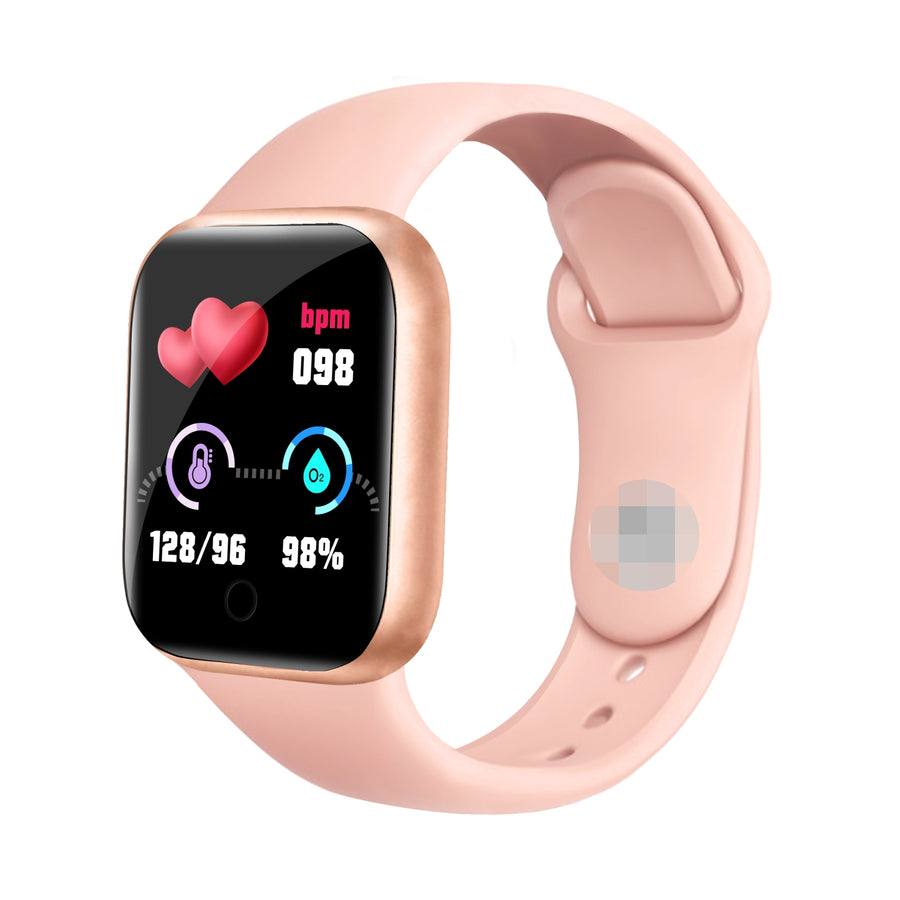 Smart Watch with Bracelet - Pink