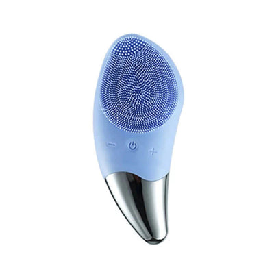 Silicone Facial Cleansing Brush - Blue