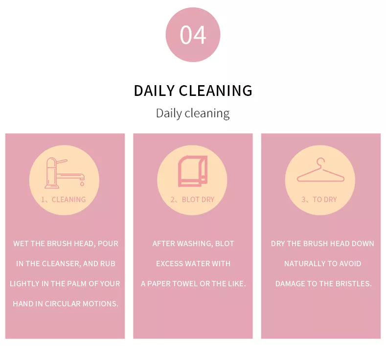 4 IN 1 Makeup Brush Black Single eyeshadow eyeshader make up makeup brush