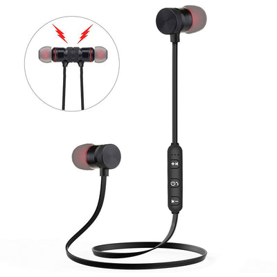 Bluetooth Earphones: Black
