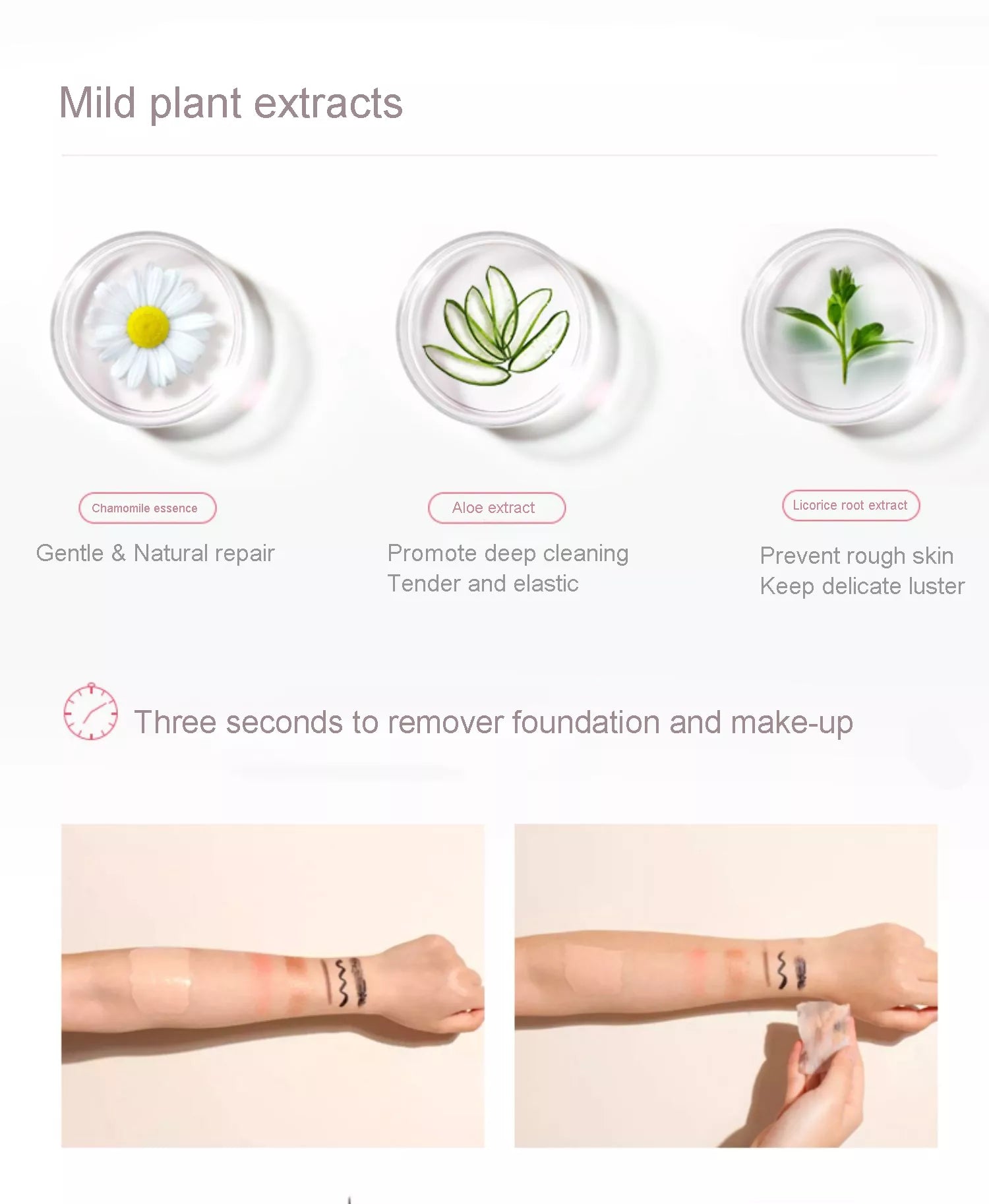 Softening & Protecting Avocado & Cucumber Makeup Removing, Cleansing Towelettes, Gentle Face Wipes, Daily Cleansing, Vegan and Cruelty Free, 60 count