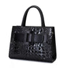 Erica Womens Handle Bag (2 Piece Set) - Black