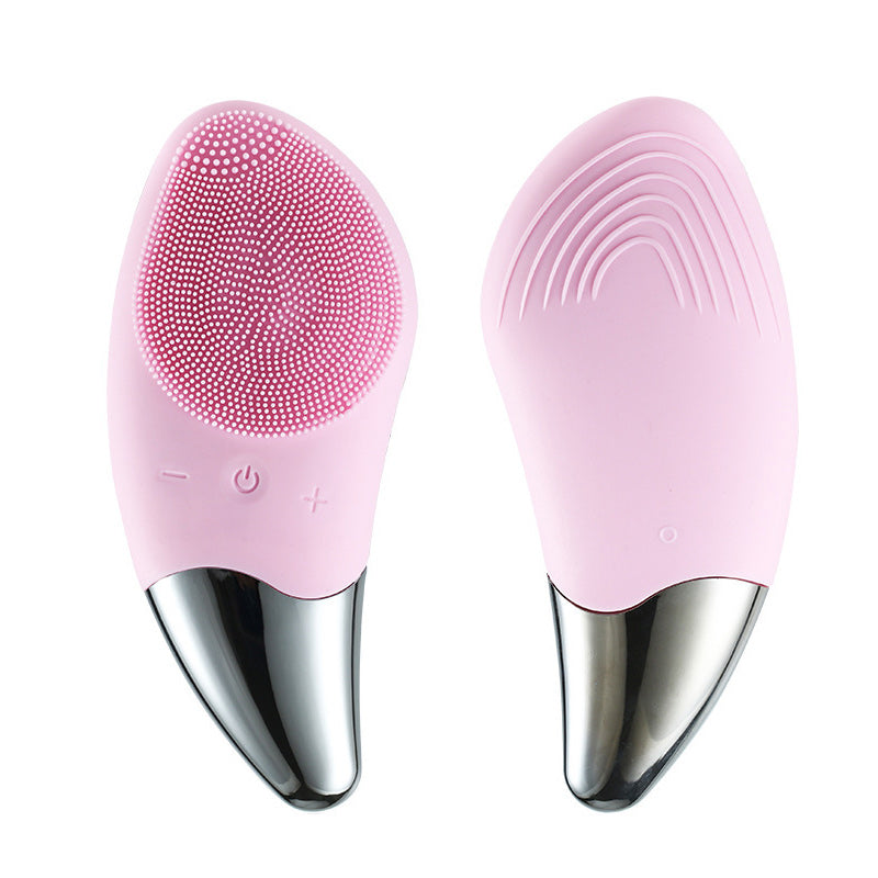 Silicone Facial Cleansing Brush - Blue