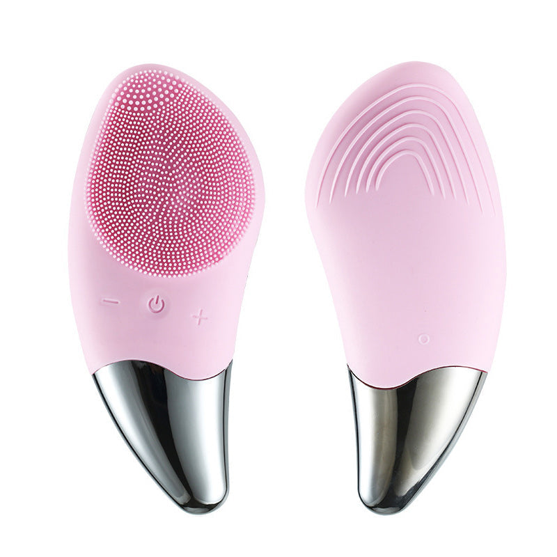 Silicone Facial Cleansing Brush - Green