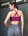 Calcao High Waist Yoga Shorts With Pocket - Silver/Grey