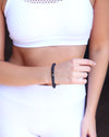 Hematite Onyx Bracelet - 8mm