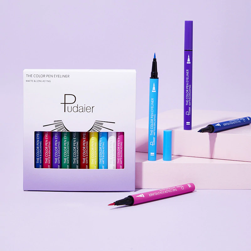 PUDAIER® Liquid Colored Eyeliner Collection Kit - 12 Pieces