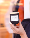 Soy Wax Candle with Bamboo Lid - Pomegranate Scented