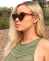 Rima Classic Cat Eye Sunglasses - Tortoise