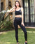 Ketana Seamless Legging with Cutouts - Black