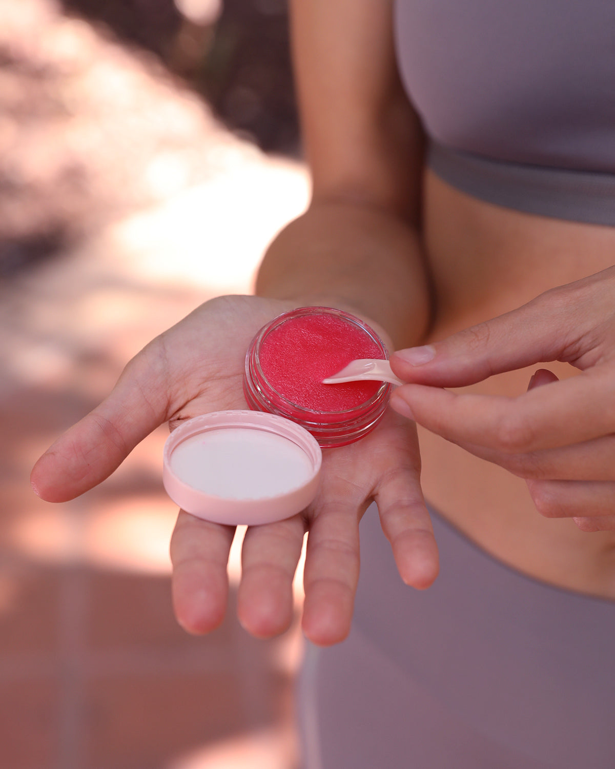 Pudaier Lip Scrub Color # 01 - Peach