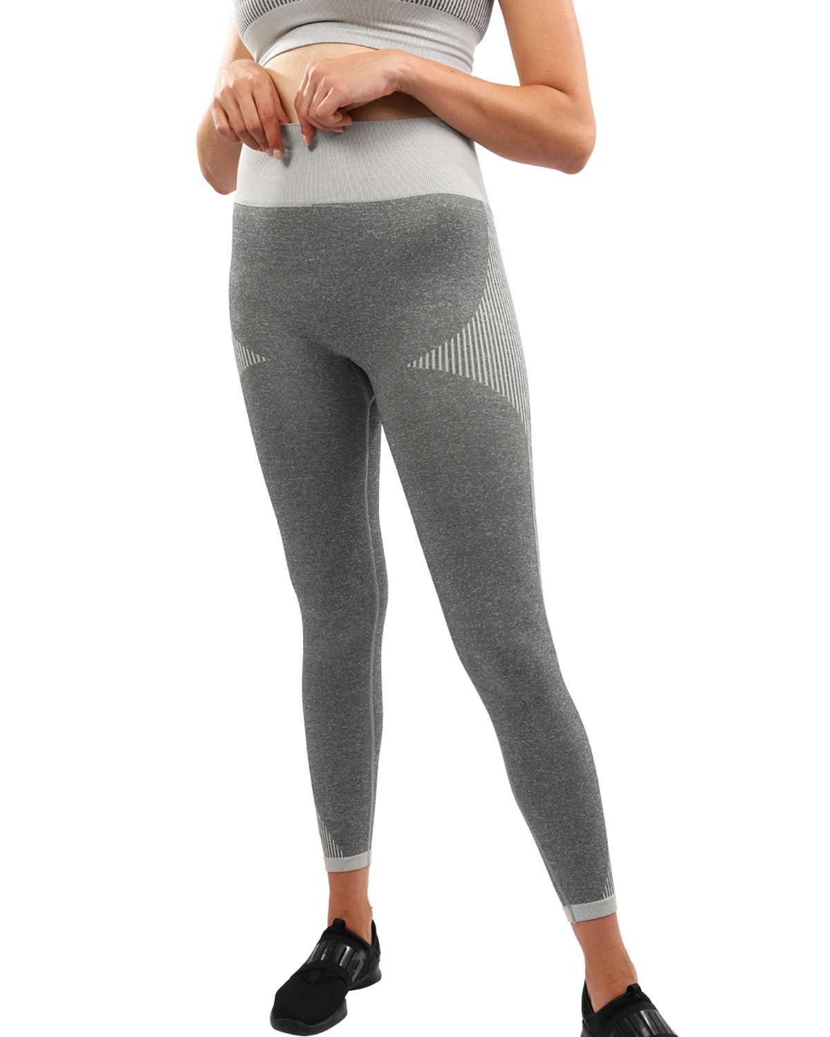 Isalda Seamless Leggings - Grey