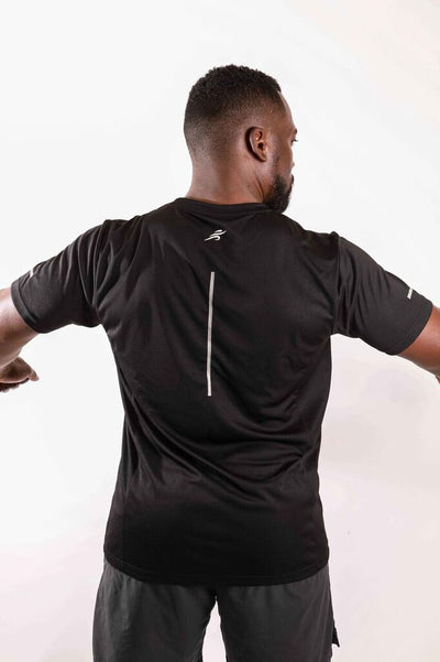 Short Sleeve Shirt - Black - Savoy Active