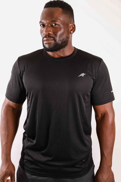 Short Sleeve Shirt - Black - Savoy Active