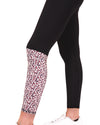 Jordena Leopard Workout Leggings - Black
