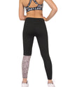 Jordena Leopard Workout Leggings - Black