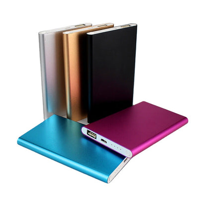 Lithium ion power bank 10,000 mAh - Silver