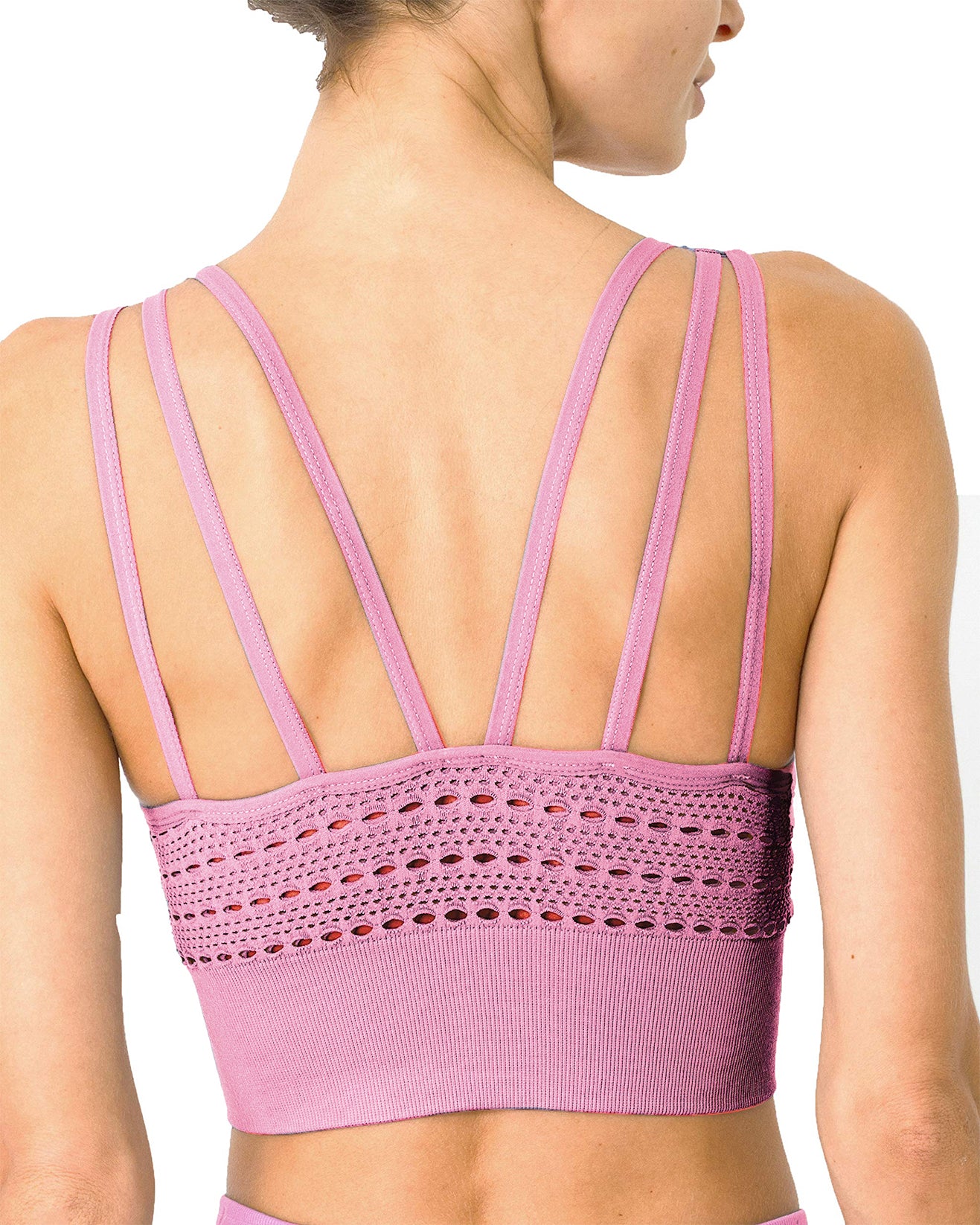 Mesh Seamless Set - Pink - Savoy Active